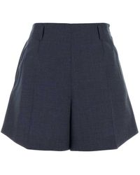 Givenchy - Wool Shorts - Lyst
