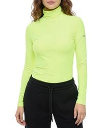 DIESEL - Solid Turtle Neck Top - Lyst