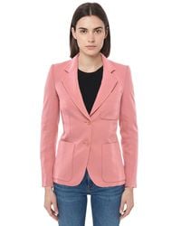 Stella McCartney - Solid Notched Lapel Blazer - Lyst