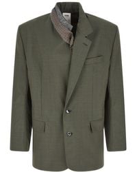 Magliano - Solid Wool Blazer - Lyst
