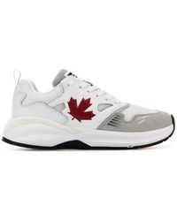 DSquared² - Two-Tone Dash Sneakers - Lyst