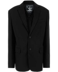 Y. Project - Stretch Jersey Oversize Blazer - Lyst