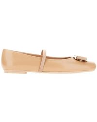 Ferragamo - Slip On Ballet Flats - Lyst
