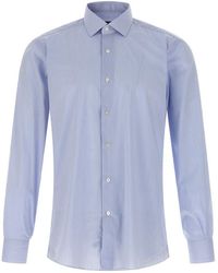 Barba Napoli - Light Striped Shirt - Lyst