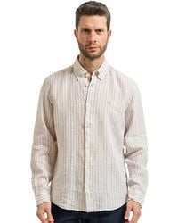 BOSS - Regular Solid Shirt - Lyst