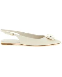 Ferragamo - Zelmy Slingback Flat - Lyst