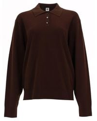 THE GARMENT - Solid Shirt Collar Polo - Lyst