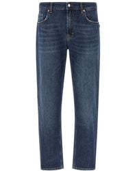 Department 5 - Straight Mid Rise Jeans - Lyst