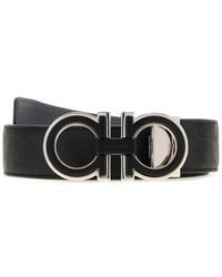 Ferragamo - Logo Buckle Reversible Belt - Lyst