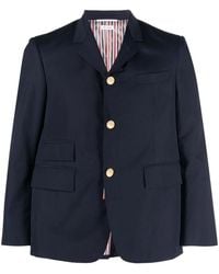 Thom Browne - Cropped Sleeves Sport Coat - Lyst