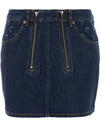 Marine Serre - Printed Mini Skirt - Lyst