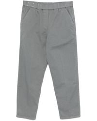Alysi - Tapered Flat Front Pants - Lyst