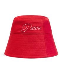 Patou - Logo-Embroidered Bucket Hat - Lyst