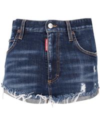 DSquared² - Solid Shorts - Lyst