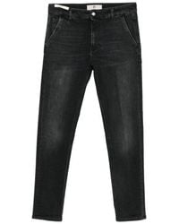PT Torino - Slim Mid Rise Jeans - Lyst