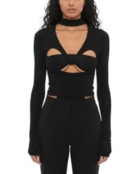 Ambush - Solid Halter Neck Top - Lyst