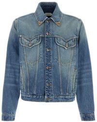 Versace - Shirt Collar Jacket - Lyst