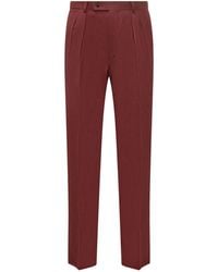 Gabriele Pasini - Straight Pleated Pants - Lyst