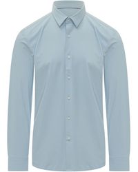 BOSS - Regular Solid Shirt - Lyst