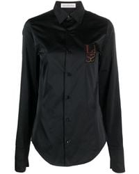 Ludovic de Saint Sernin - Logo Denim Shirt - Lyst