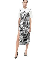 Off-White c/o Virgil Abloh - Crew Neck Midi Dress - Lyst