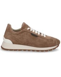 Brunello Cucinelli - Solid Sneakers - Lyst