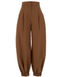 Fendi - Loose Pleated Pants - Lyst