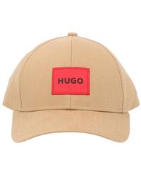 HUGO - Logo Patch Baseball Cap - Lyst