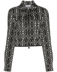 Max Mara - Printed Short Jacket - Lyst