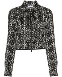 Max Mara - Printed Short Jacket - Lyst