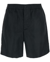 Ami Paris - Shorts With Elastic Waist And Ami De Coeur Detail On The Back - Lyst