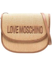 Love Moschino - Logo Medium Crossbody Bag - Lyst