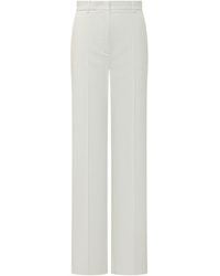 Max Mara - Tailored Flat Front Pants - Lyst