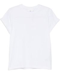 Victoria Beckham - Solid Crew Neck T-Shirt - Lyst