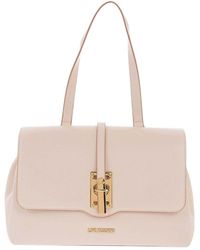 Love Moschino - Logo Large Shoulder Bag - Lyst