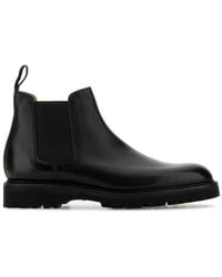 John Lobb - Leather Lawry Ankle Boots - Lyst