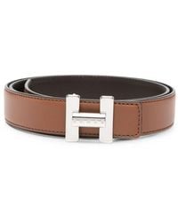 Hogan - Solid Formal Belt - Lyst