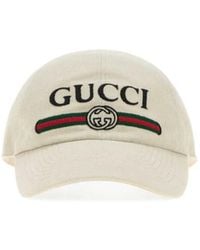 Gucci - Logo Textured Baseball Hat - Lyst