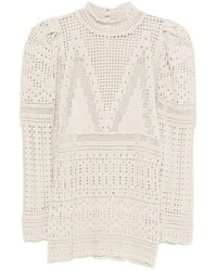 Isabel Marant - Crochet Mock Collar Top - Lyst