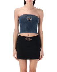 DIESEL - M-clarksville Bouclé Bandeau Midnight/blue - Lyst