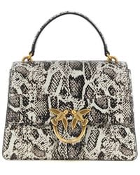 Pinko - Natural Love One Medium Satchel - Lyst