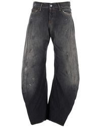 Acne Studios - Loose High Rise Jeans - Lyst