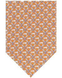 Ferragamo - Gancini Logo Tie - Lyst