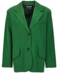 Jacquemus - La Veste Titolo Oversized Blazer - Lyst