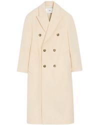 Ami Paris - Long Double-Breasted Coat - Lyst