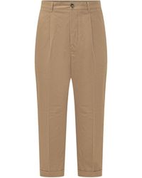 Ami Paris - Solid Chino Trousers - Lyst