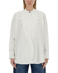 Victoria Beckham - Cotton Shirt - Lyst