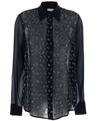 Dries Van Noten - Regular Embellished Shirt - Lyst