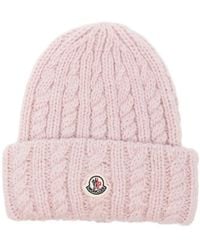 Moncler - Knitted Beanies Cap - Lyst