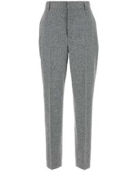 Moschino - Tailored Flat Front Pant - Lyst